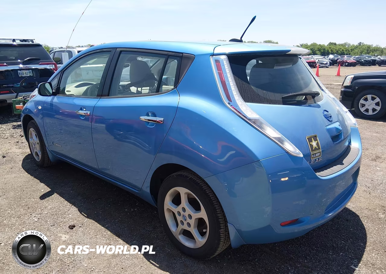 2012 Nissan Leaf Sl VIN:JN1AZ0CP2CT020114 - 3