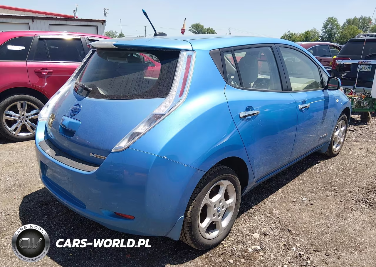 2012 Nissan Leaf Sl VIN:JN1AZ0CP2CT020114 - 4