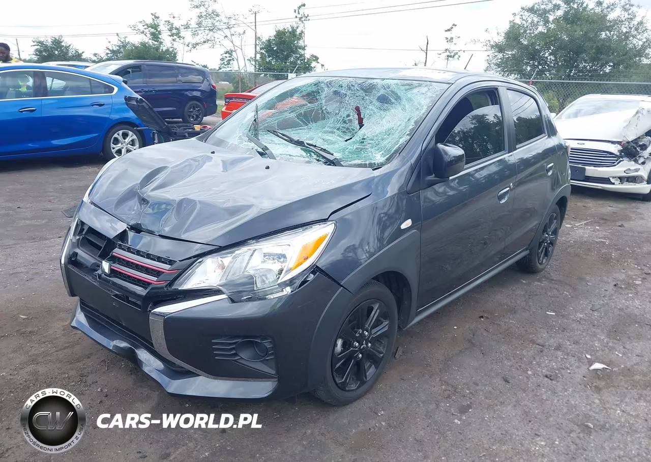 2024 Mitsubishi Mirage Black Edition VIN:ML32AWHJ0RH030431 - 2