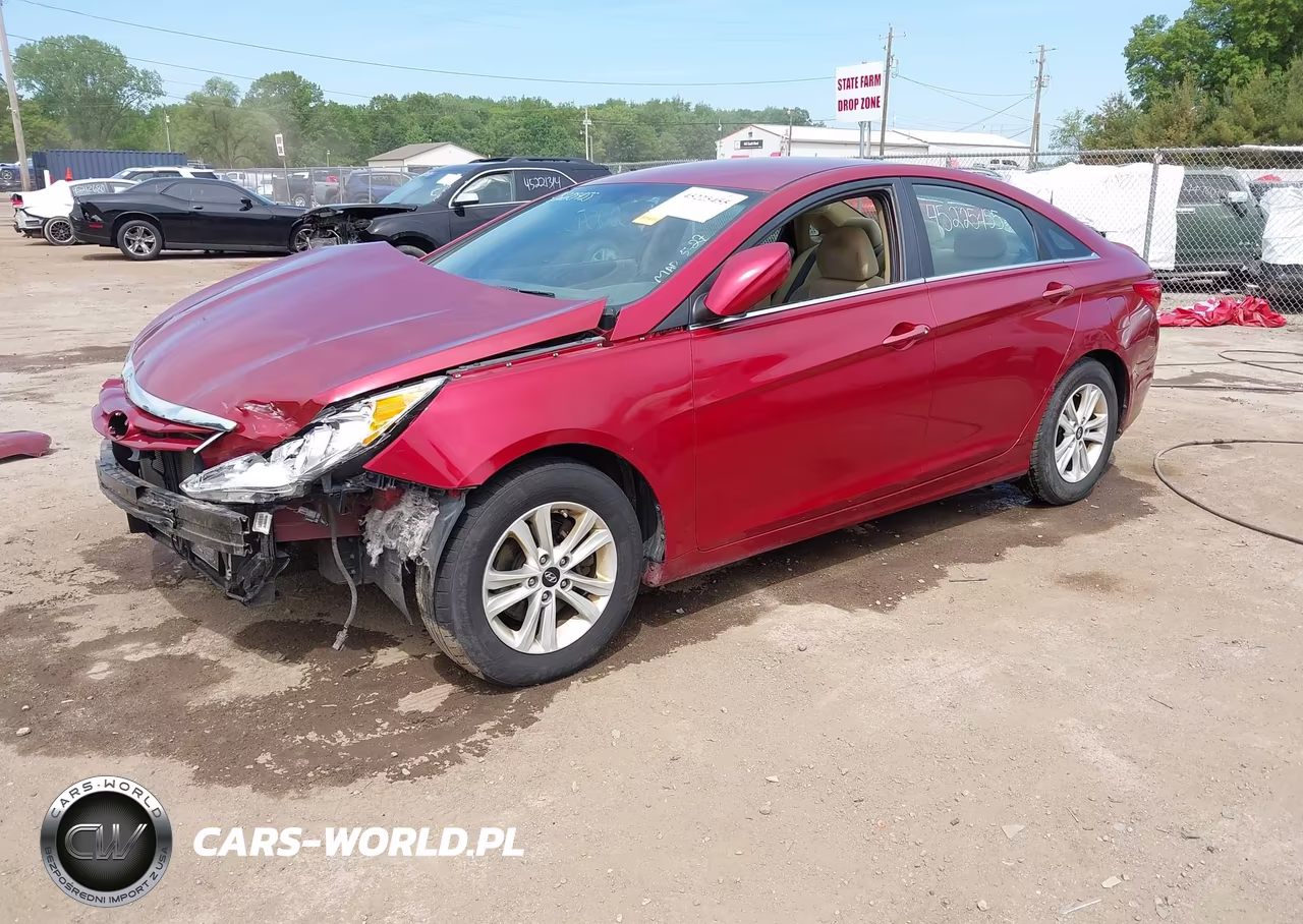2013 Hyundai Sonata Gls VIN:5NPEB4AC6DH729578 - 2