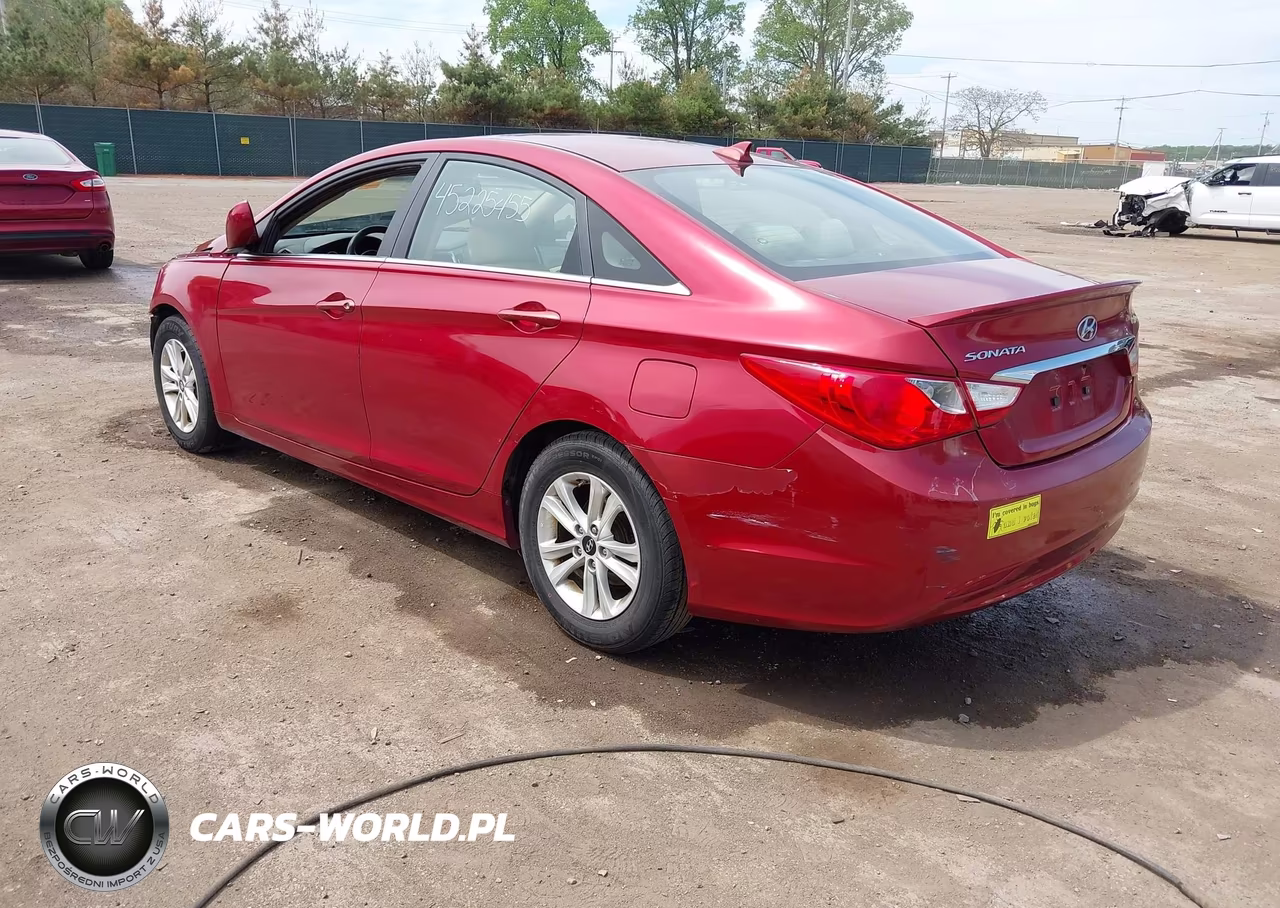 2013 Hyundai Sonata Gls VIN:5NPEB4AC6DH729578 - 3