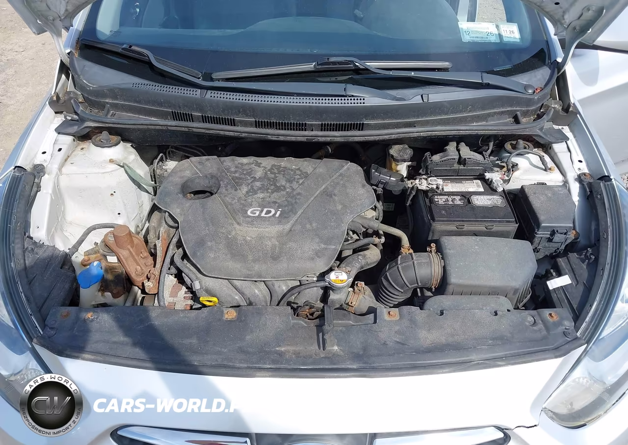 2012 Hyundai Accent Se VIN:KMHCU5AE3CU019742 - 10