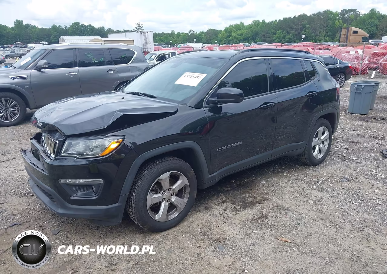 2018 Jeep Compass Latitude Fwd VIN:3C4NJCBB4JT137546 - 2