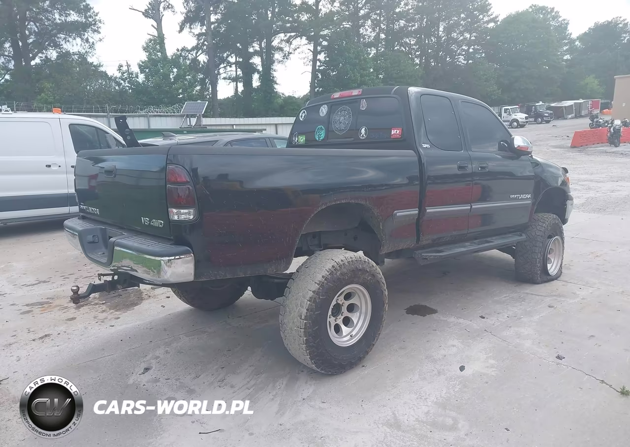 2000 Toyota Tundra Sr5 V8 VIN:5TBBT4416YS067553 - 4