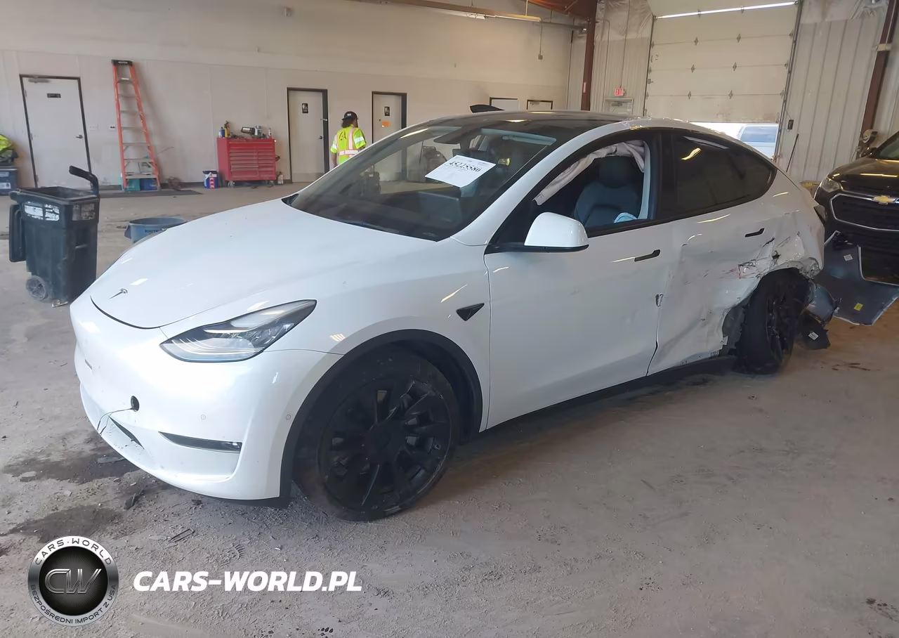2022 Tesla Model Y Long Range Dual Motor All-Wheel Drive VIN:7SAYGDEE1NF317761 - 2