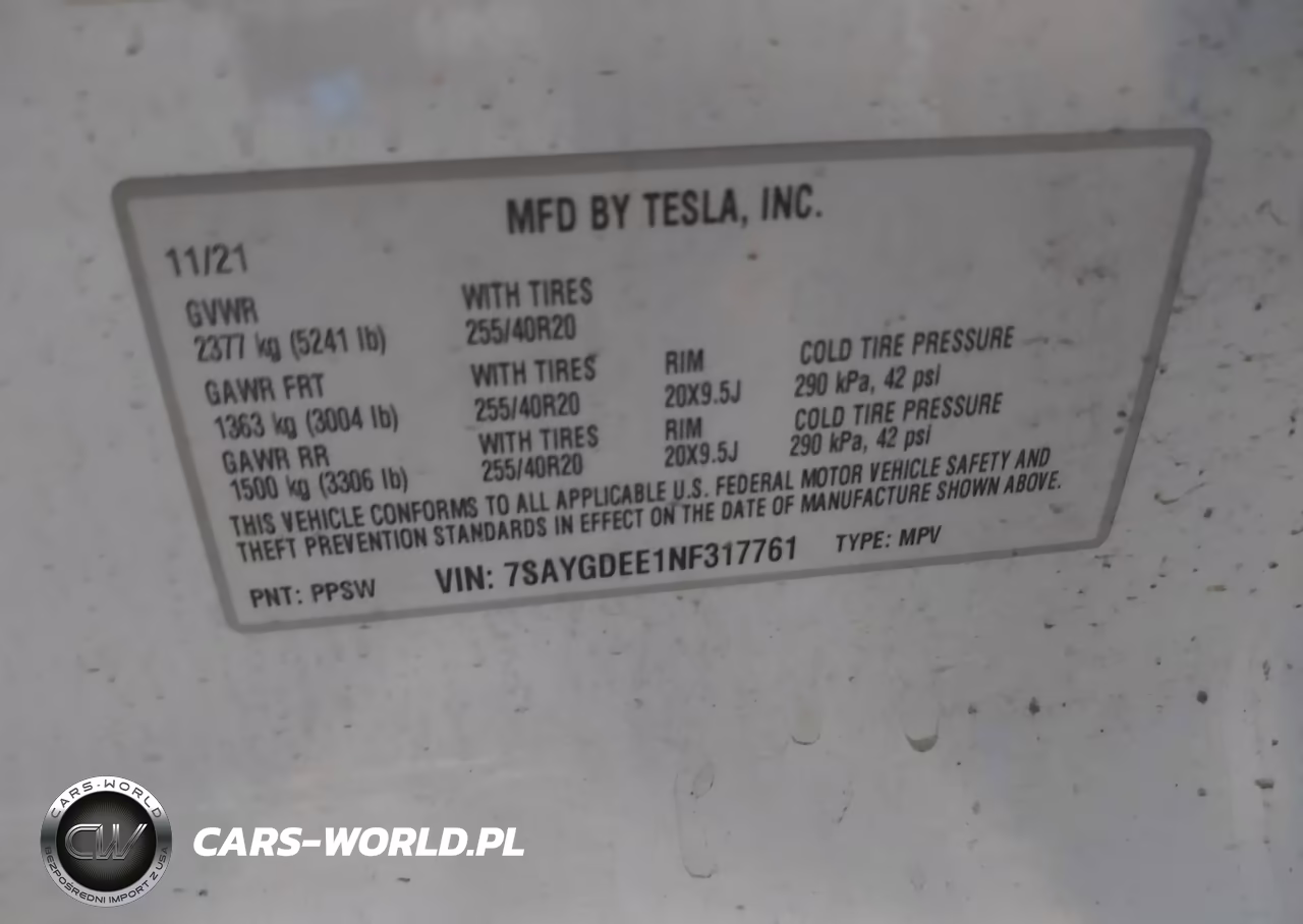 2022 Tesla Model Y Long Range Dual Motor All-Wheel Drive VIN:7SAYGDEE1NF317761 - 9