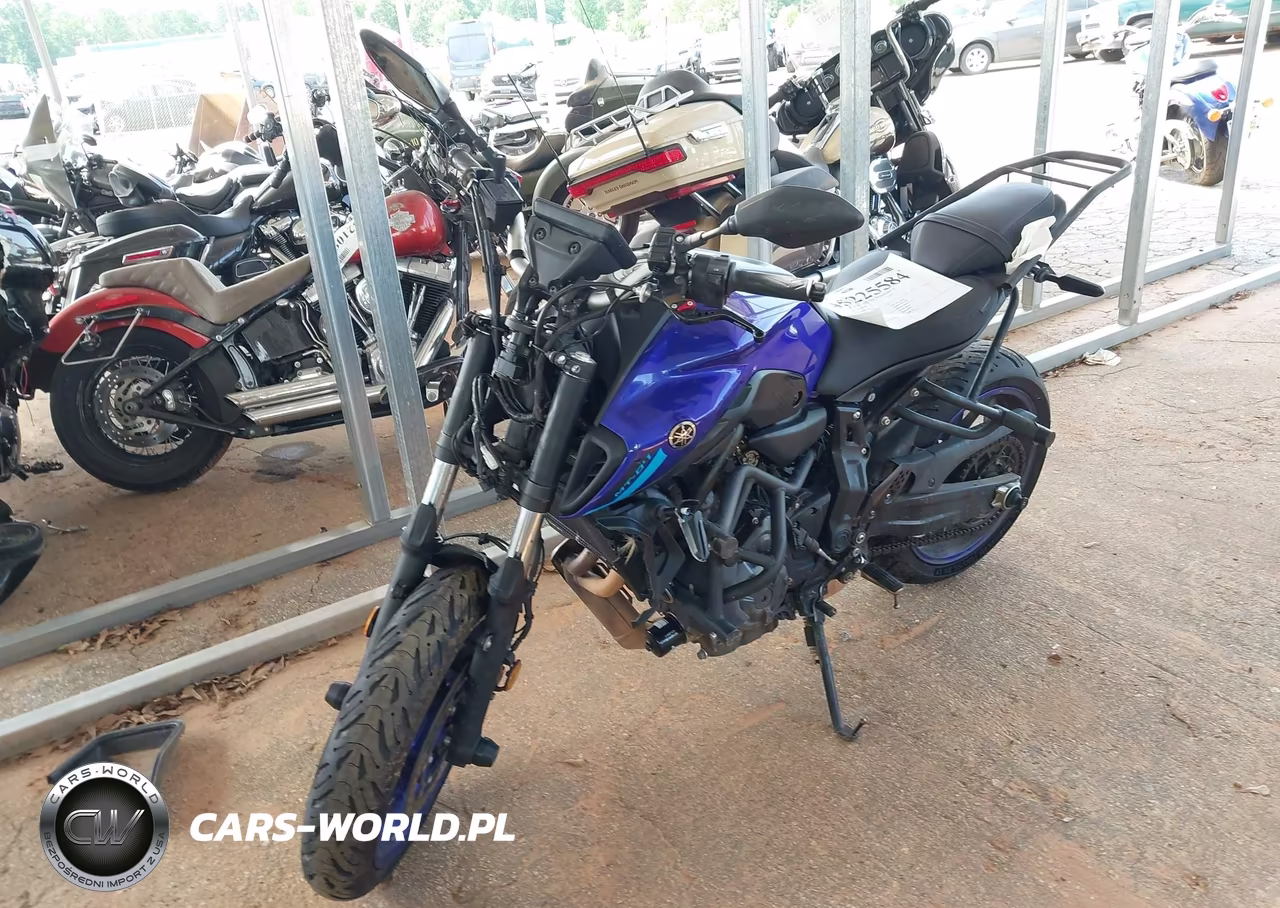 2024 Yamaha Mt07 VIN:JYARM32E9RA010325 - 2