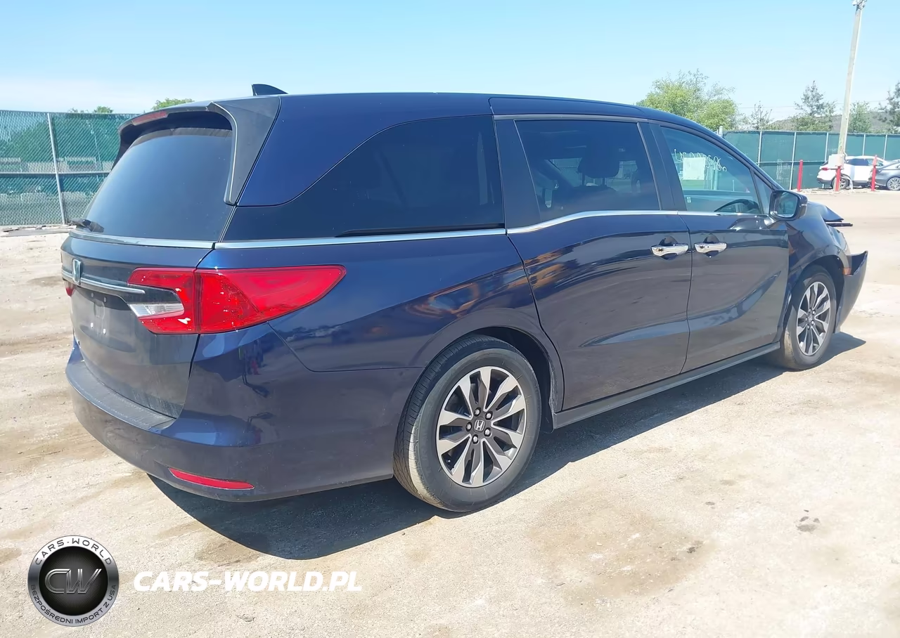 2021 Honda Odyssey Ex-L VIN:5FNRL6H78MB017607 - 4