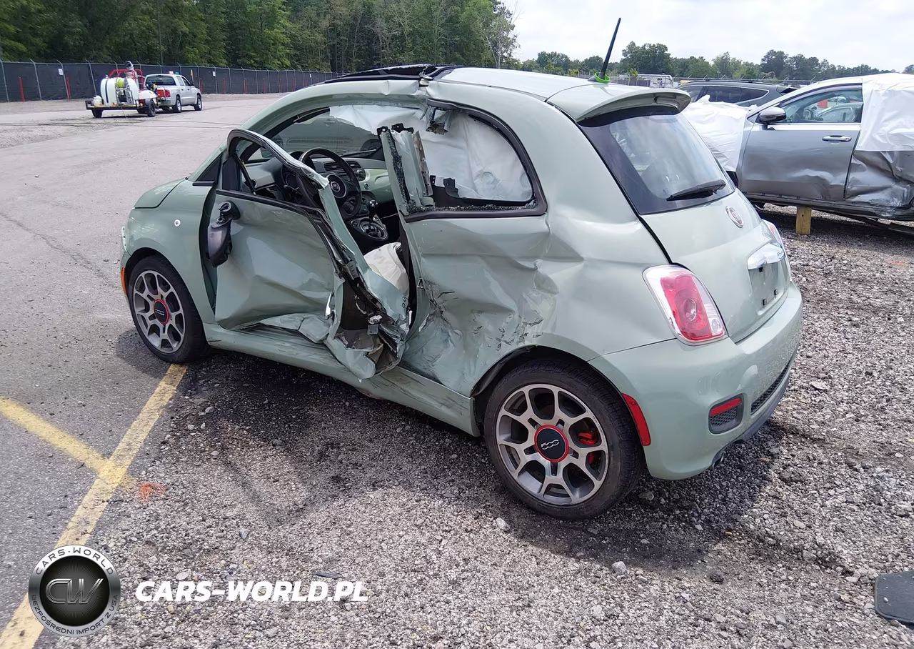 2012 Fiat 500 Sport VIN:3C3CFFBR3CT148990 - 3
