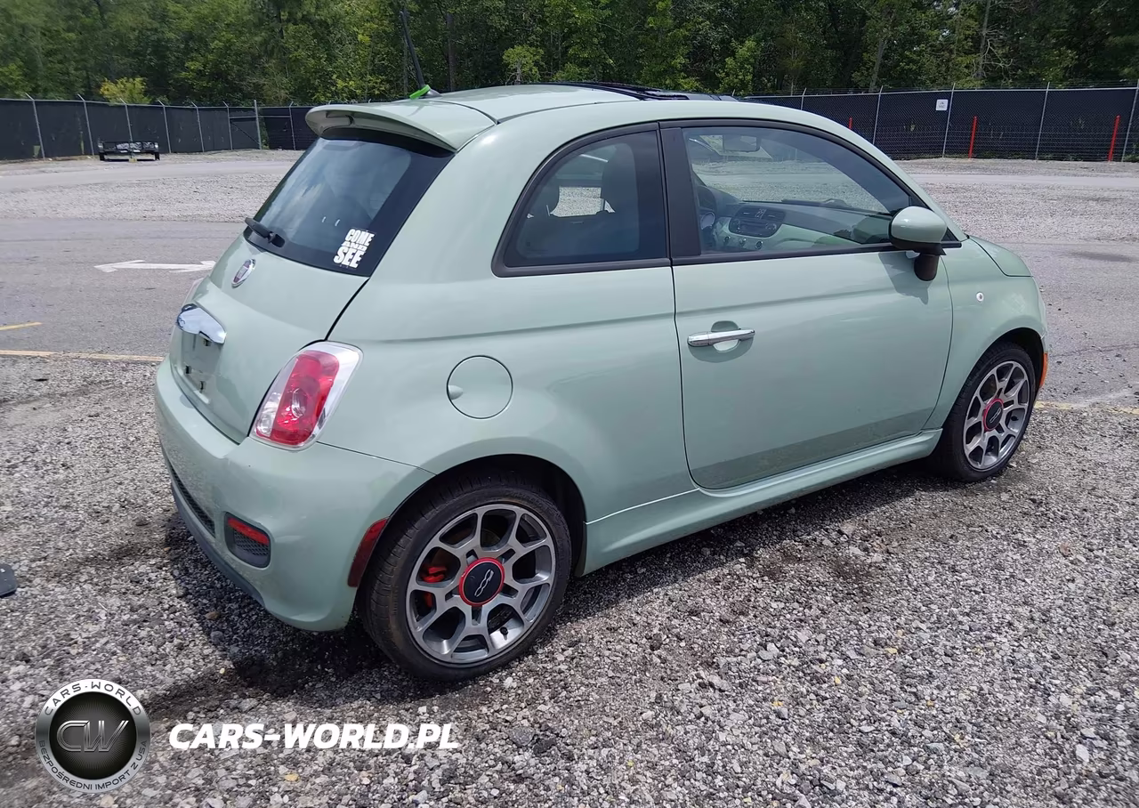 2012 Fiat 500 Sport VIN:3C3CFFBR3CT148990 - 4