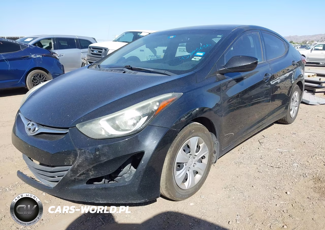 2016 Hyundai Elantra Se VIN:5NPDH4AE2GH724782 - 2