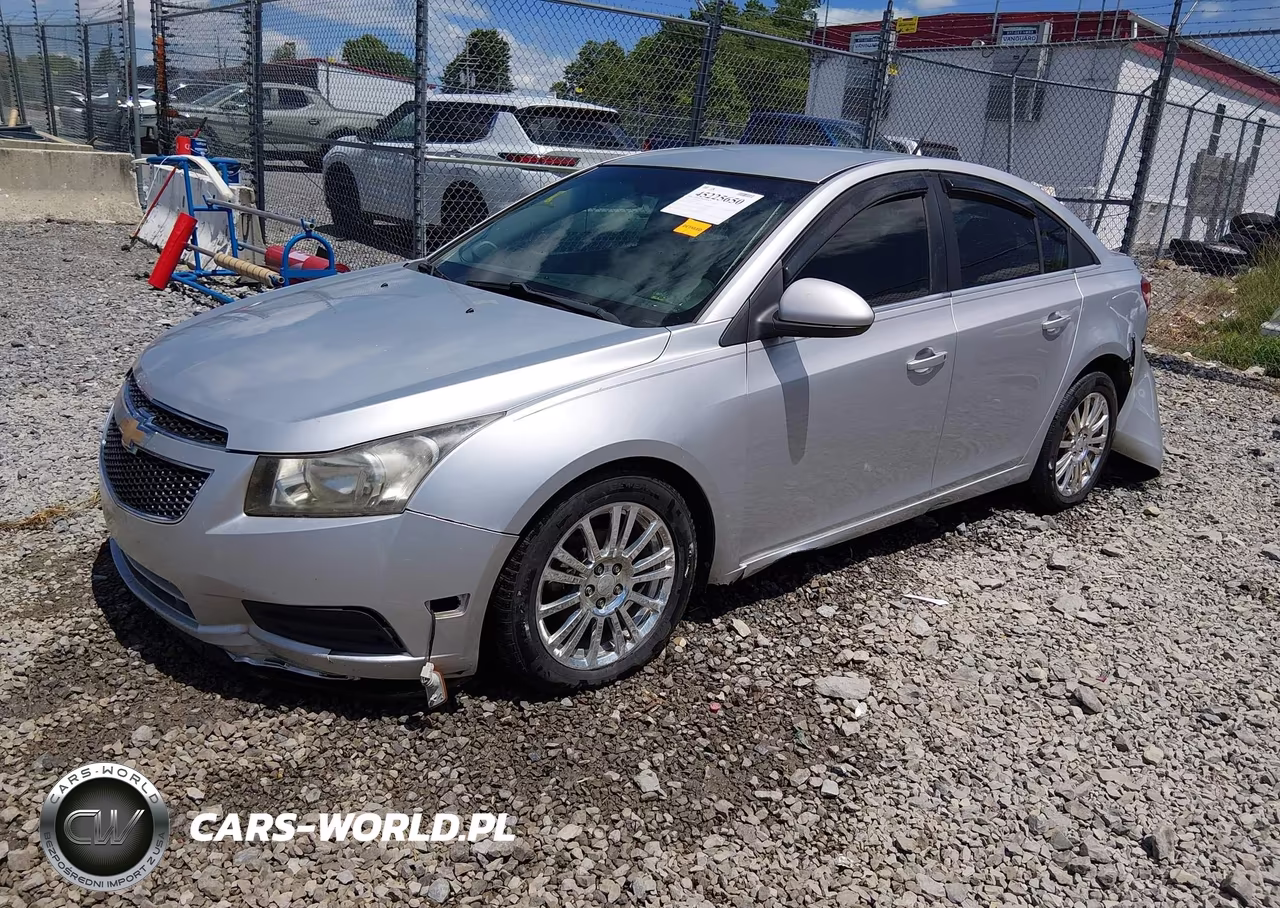 2012 Chevrolet Cruze Eco VIN:1G1PJ5SCXC7156017 - 2
