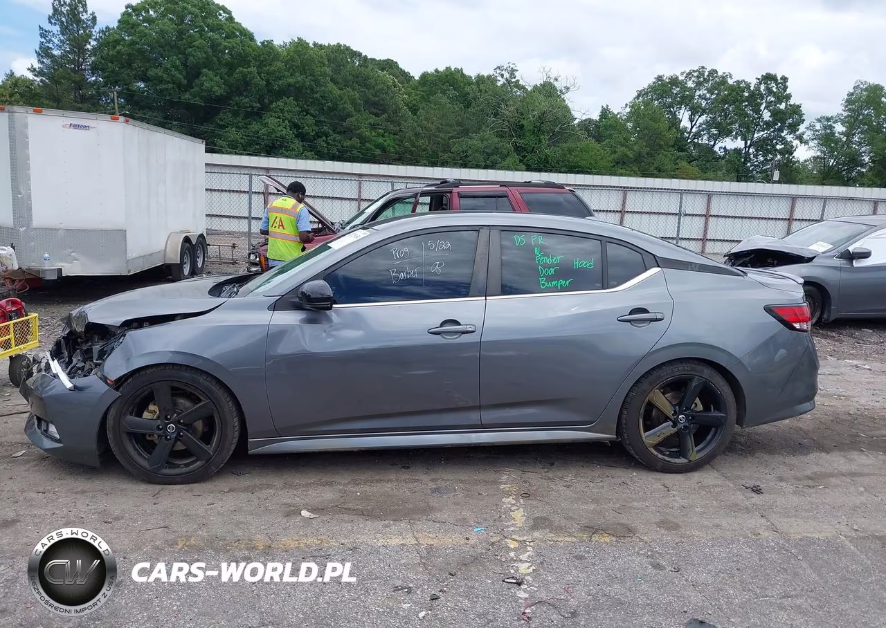 2021 Nissan Sentra Sr Xtronic Cvt VIN:3N1AB8DVXMY313963 - 14