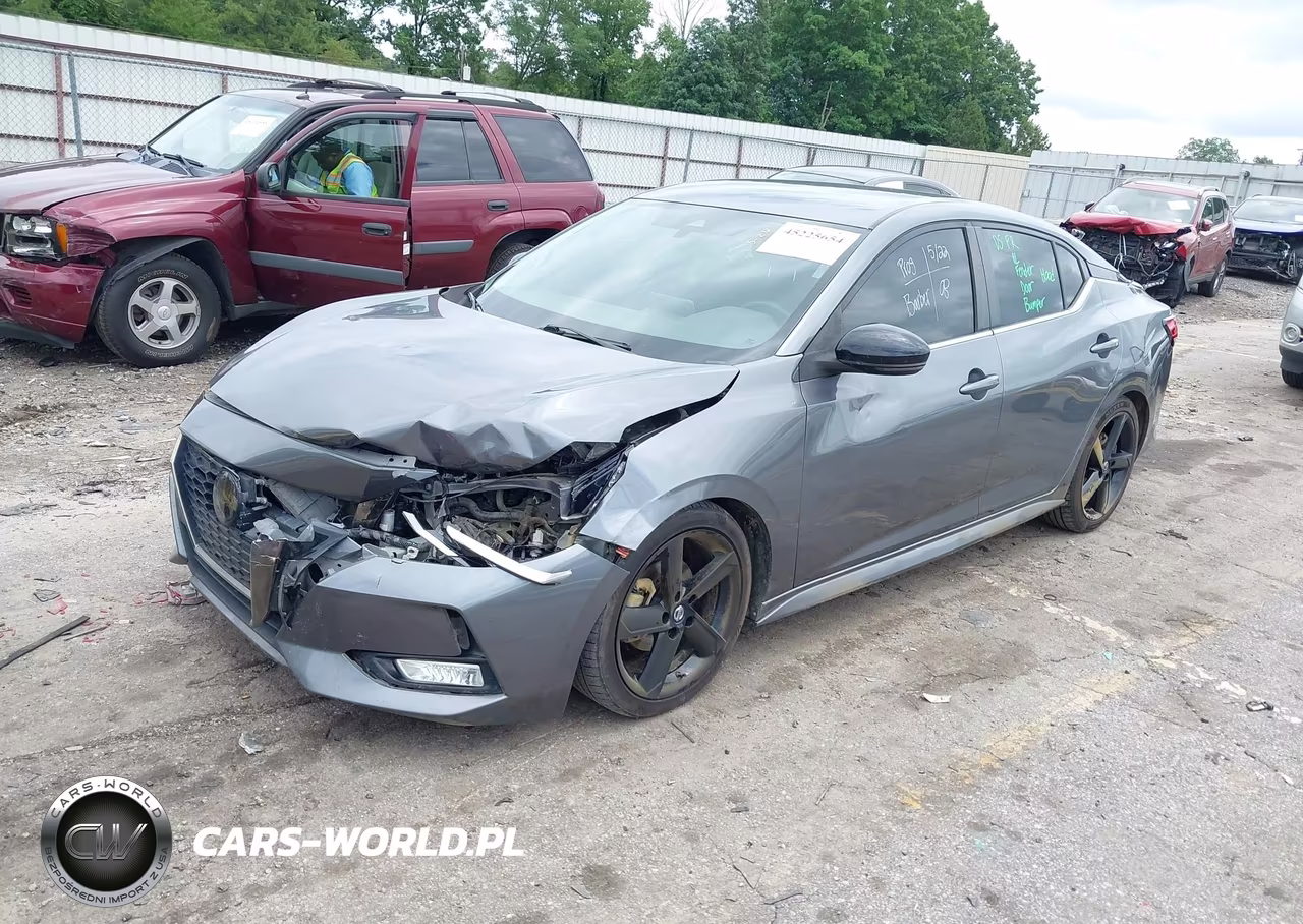 2021 Nissan Sentra Sr Xtronic Cvt VIN:3N1AB8DVXMY313963 - 2