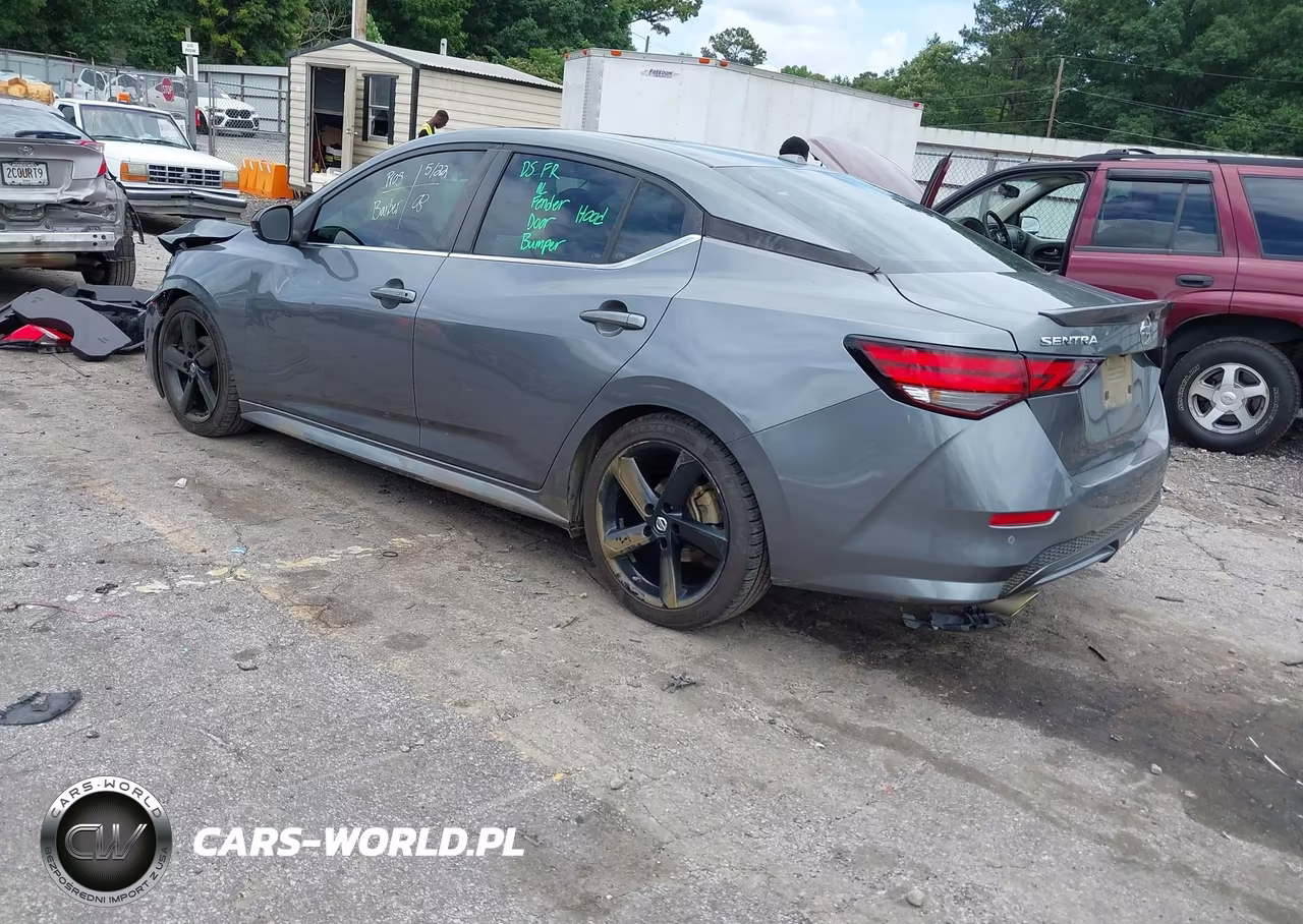 2021 Nissan Sentra Sr Xtronic Cvt VIN:3N1AB8DVXMY313963 - 3