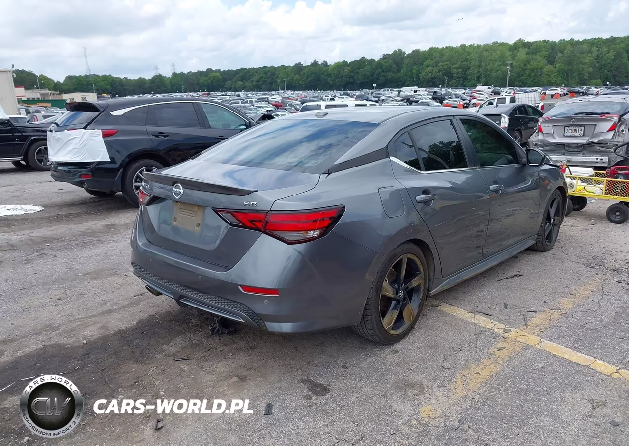 2021 Nissan Sentra Sr Xtronic Cvt VIN:3N1AB8DVXMY313963 - 4