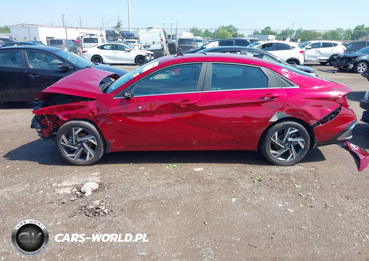 2024 Hyundai Elantra Sel VIN:KMHLS4DGXRU815085 - 14