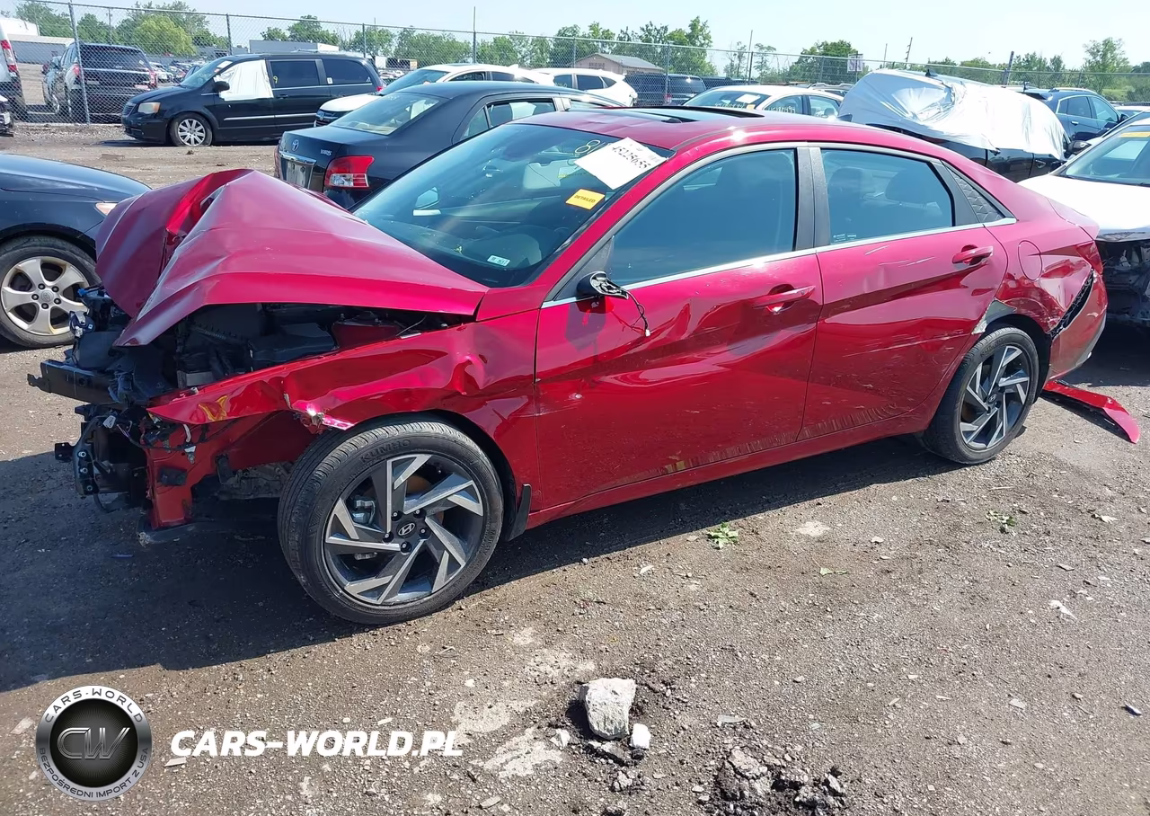 2024 Hyundai Elantra Sel VIN:KMHLS4DGXRU815085 - 2