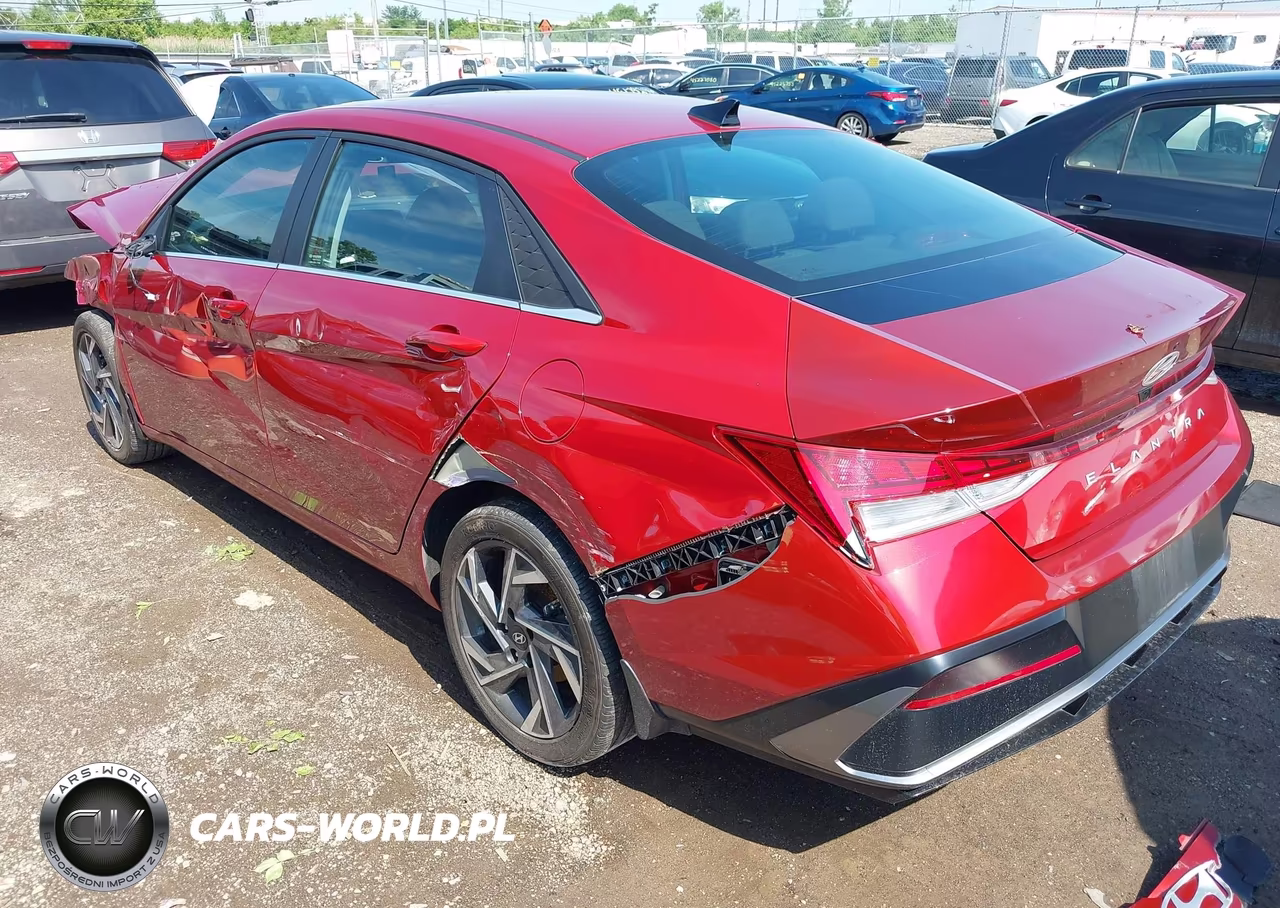 2024 Hyundai Elantra Sel VIN:KMHLS4DGXRU815085 - 3
