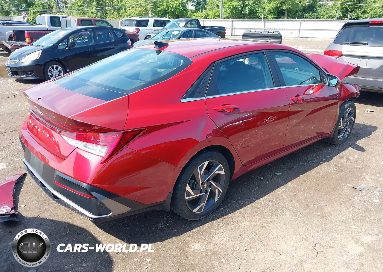 2024 Hyundai Elantra Sel VIN:KMHLS4DGXRU815085 - 4