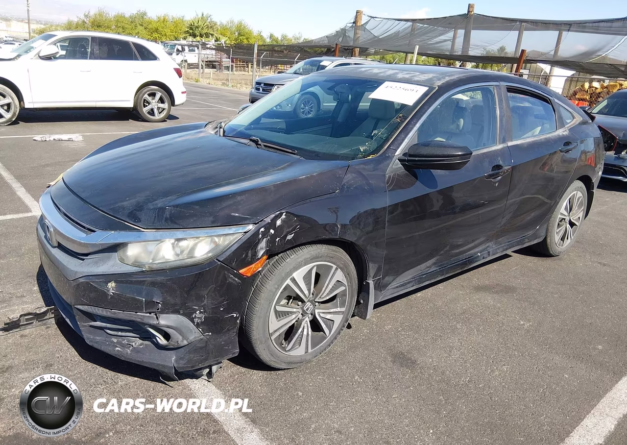 2017 Honda Civic Ex-T VIN:2HGFC1F3XHH649774 - 2