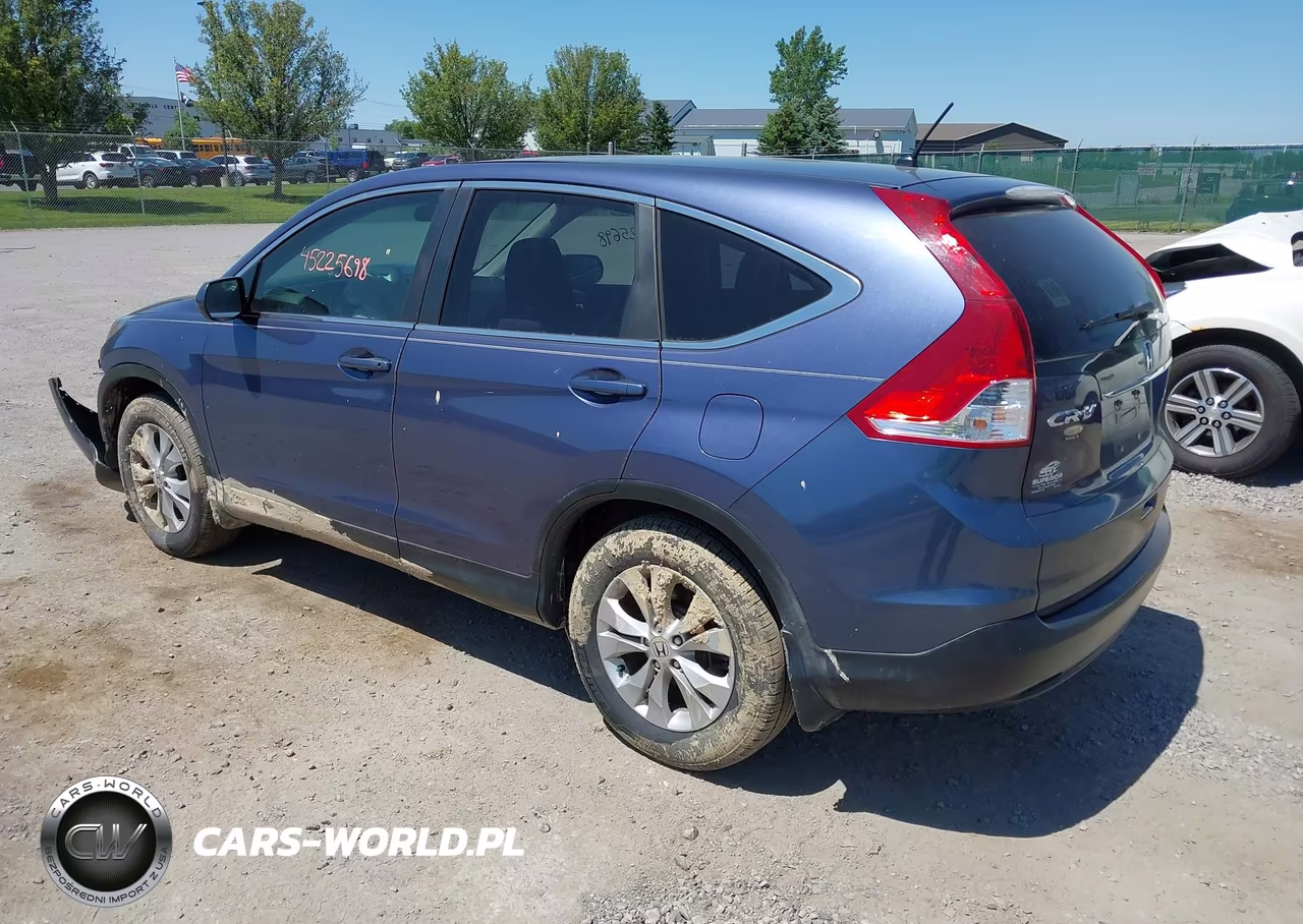 2014 Honda Cr-V Ex VIN:2HKRM3H59EH530104 - 3