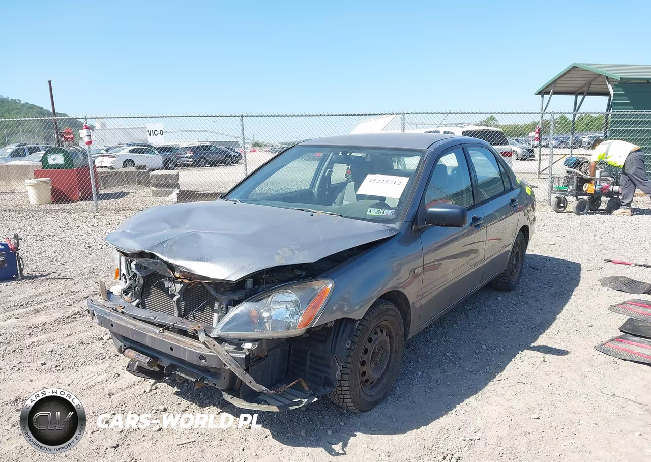 2005 Mitsubishi Lancer Es VIN:JA3AJ26E35U035937 - 2