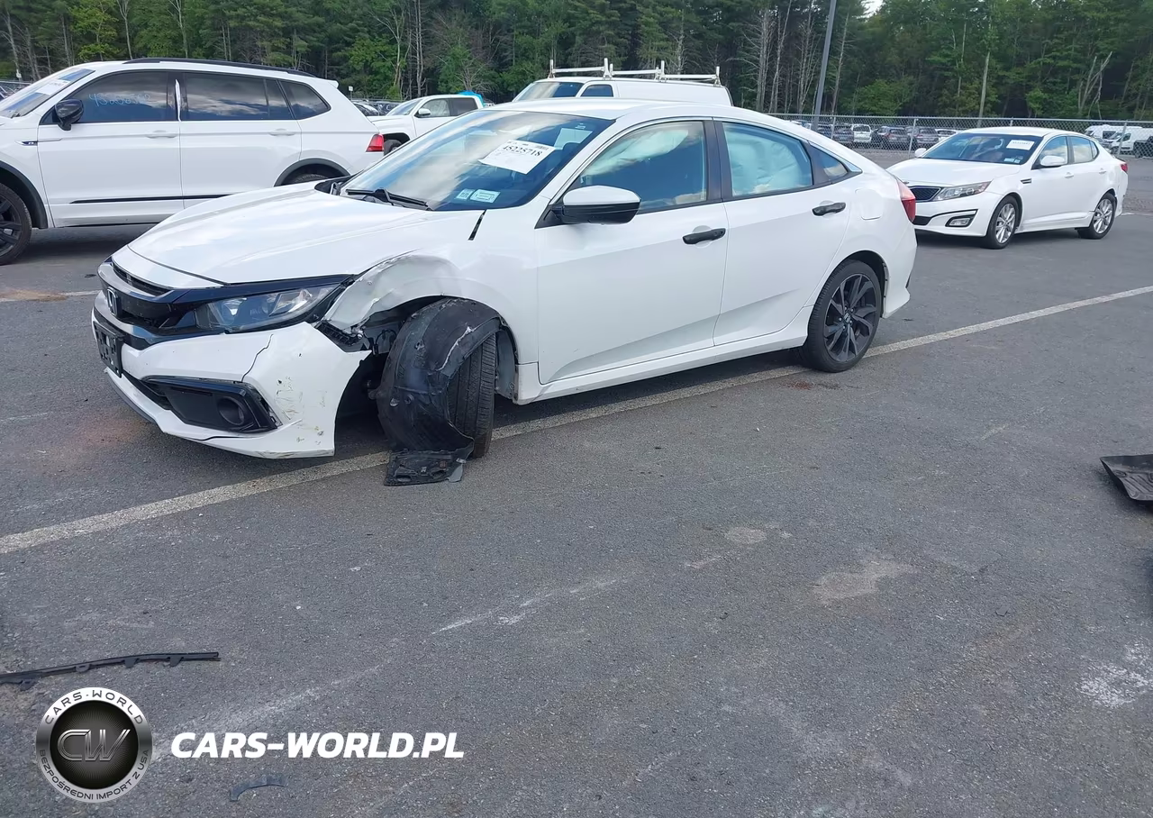 2021 Honda Civic Sport VIN:2HGFC2F87MH542046 - 2