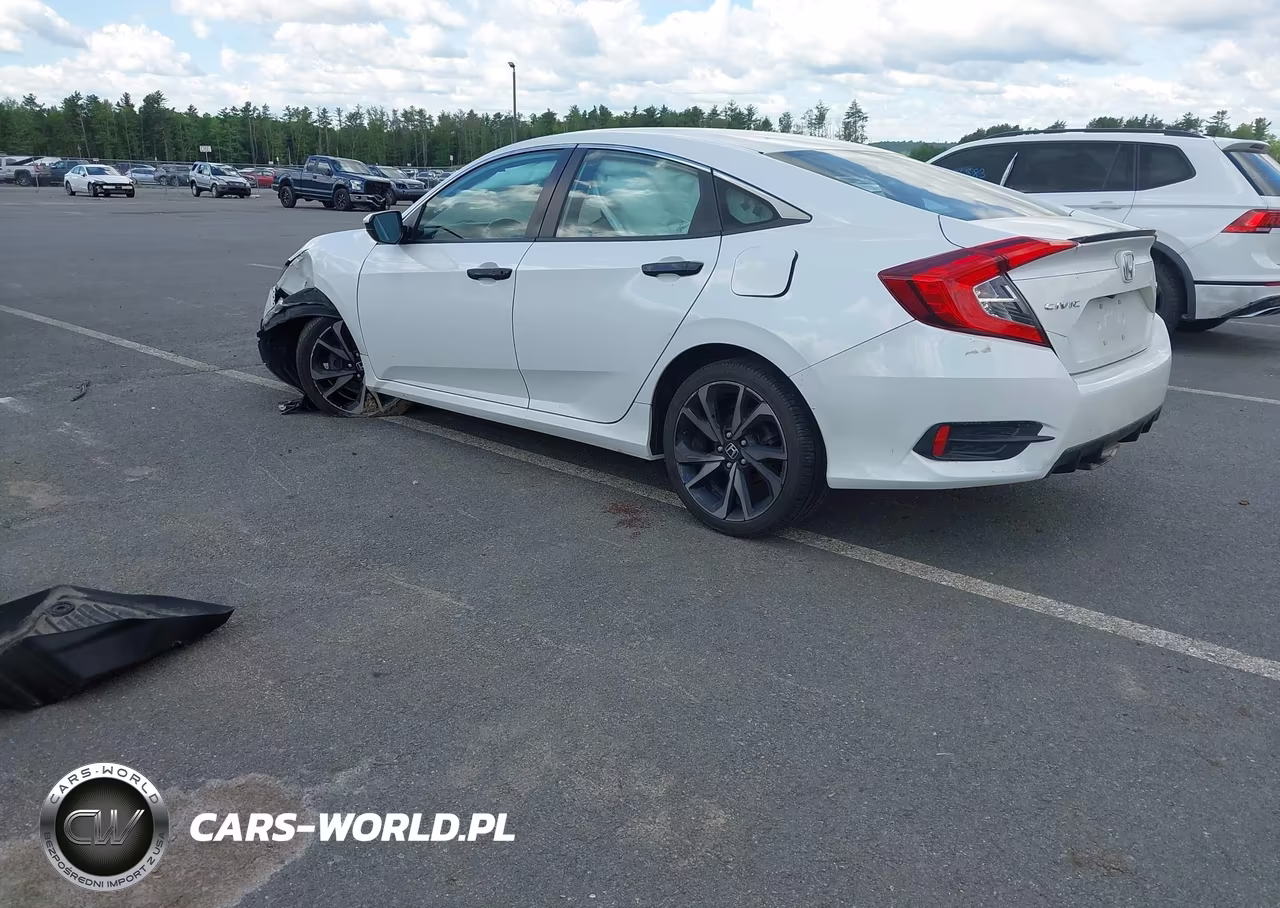 2021 Honda Civic Sport VIN:2HGFC2F87MH542046 - 3