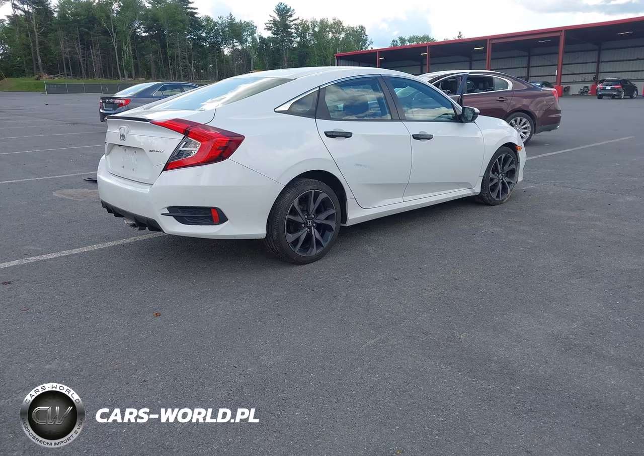2021 Honda Civic Sport VIN:2HGFC2F87MH542046 - 4