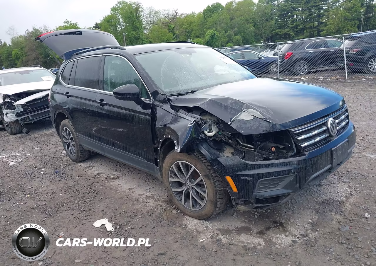 2019 Volkswagen Tiguan 2.0T Se-2.0T Sel-2.0T Sel R-Line-2.0T Sel R-Line Black VIN:3VV2B7AX8KM192275 - 1