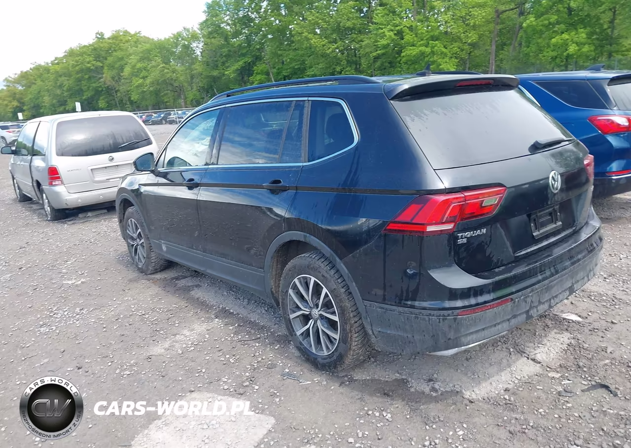 2019 Volkswagen Tiguan 2.0T Se-2.0T Sel-2.0T Sel R-Line-2.0T Sel R-Line Black VIN:3VV2B7AX8KM192275 - 3