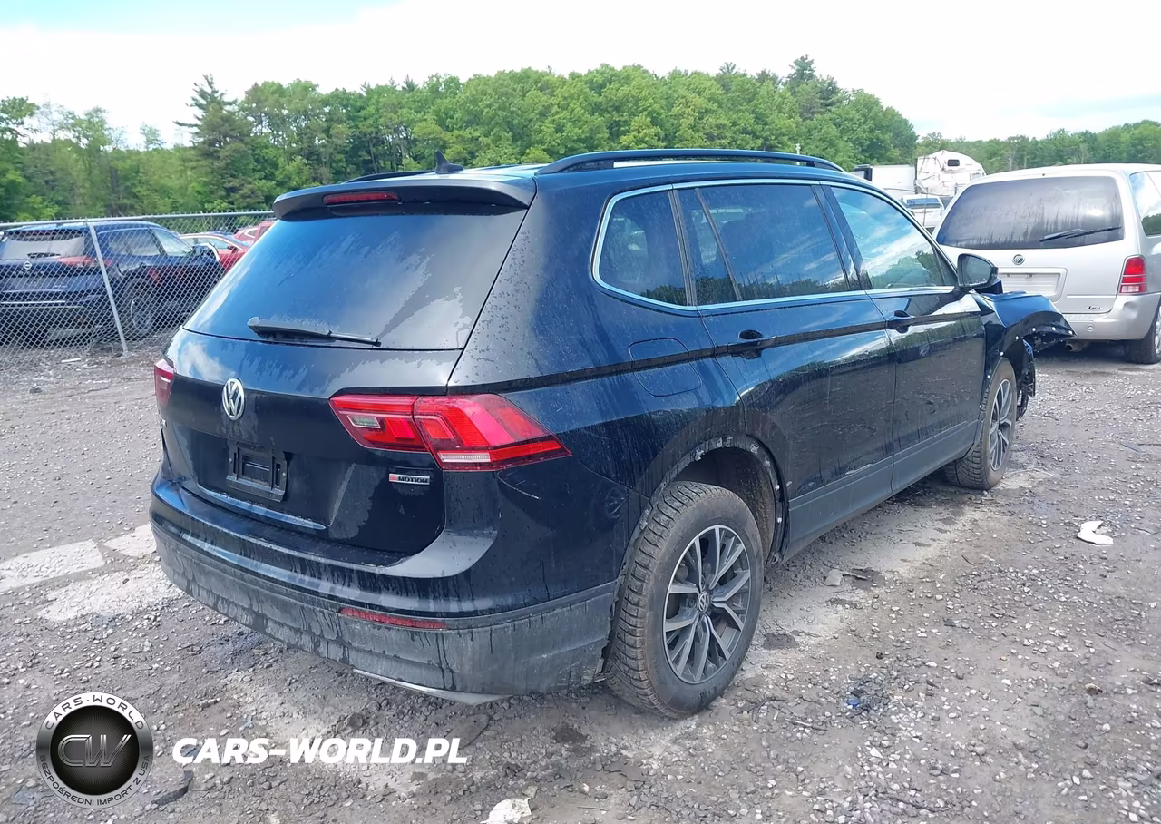 2019 Volkswagen Tiguan 2.0T Se-2.0T Sel-2.0T Sel R-Line-2.0T Sel R-Line Black VIN:3VV2B7AX8KM192275 - 4