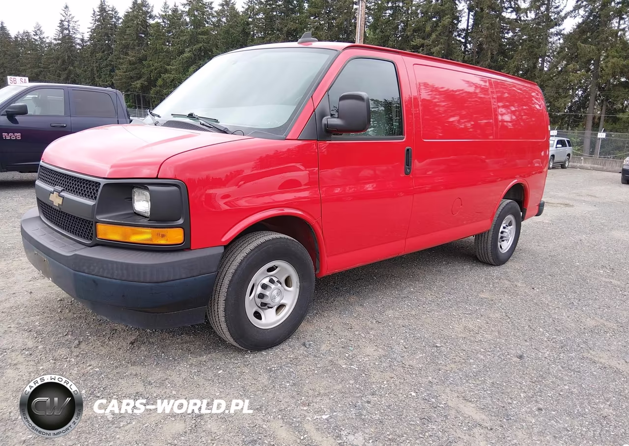 2017 Chevrolet Express 2500 Work Van VIN:1GCWGAFG7H1100747 - 2
