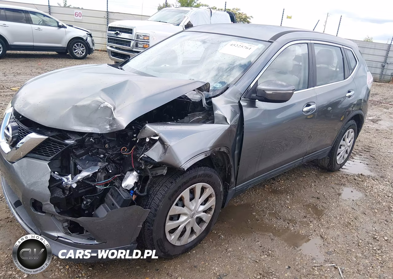 2015 Nissan Rogue S VIN:KNMAT2MT2FP551493 - 2