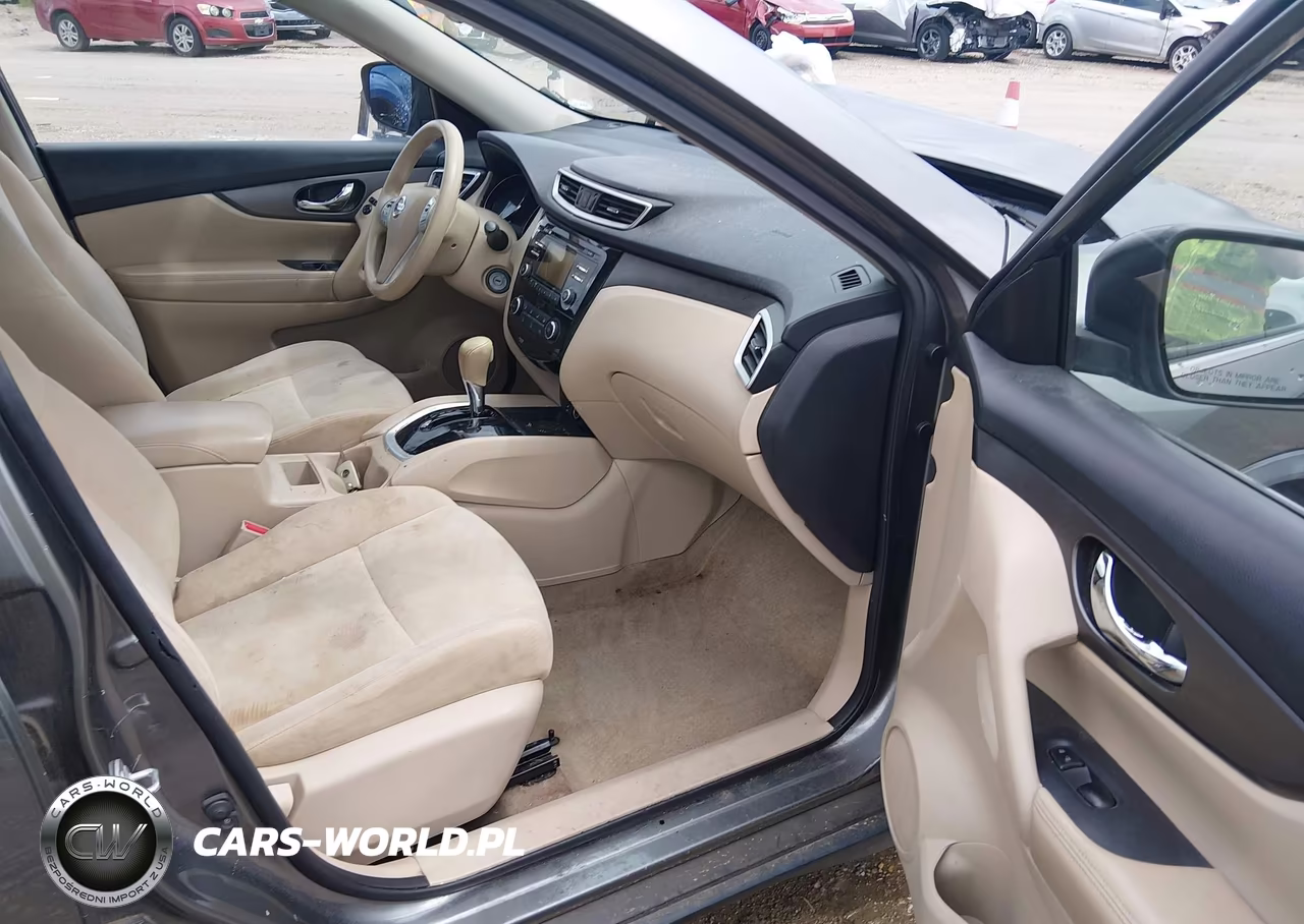 2015 Nissan Rogue S VIN:KNMAT2MT2FP551493 - 5