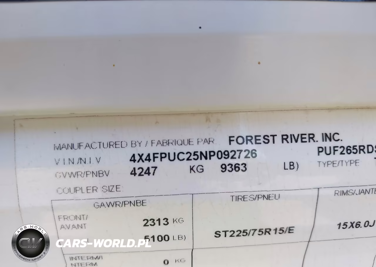 2022 Palomino Other VIN:4X4FPUC25NP092726 - 9