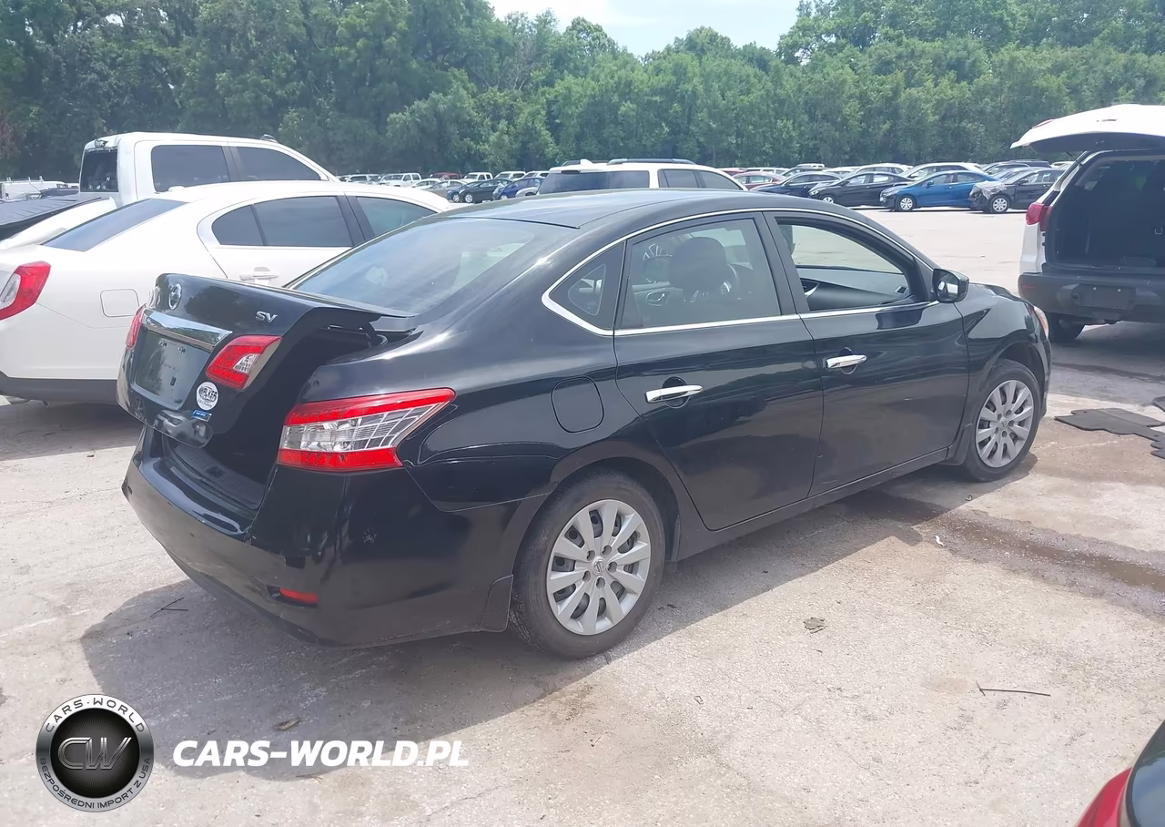 2013 Nissan Sentra Sv VIN:3N1AB7AP5DL648545 - 4