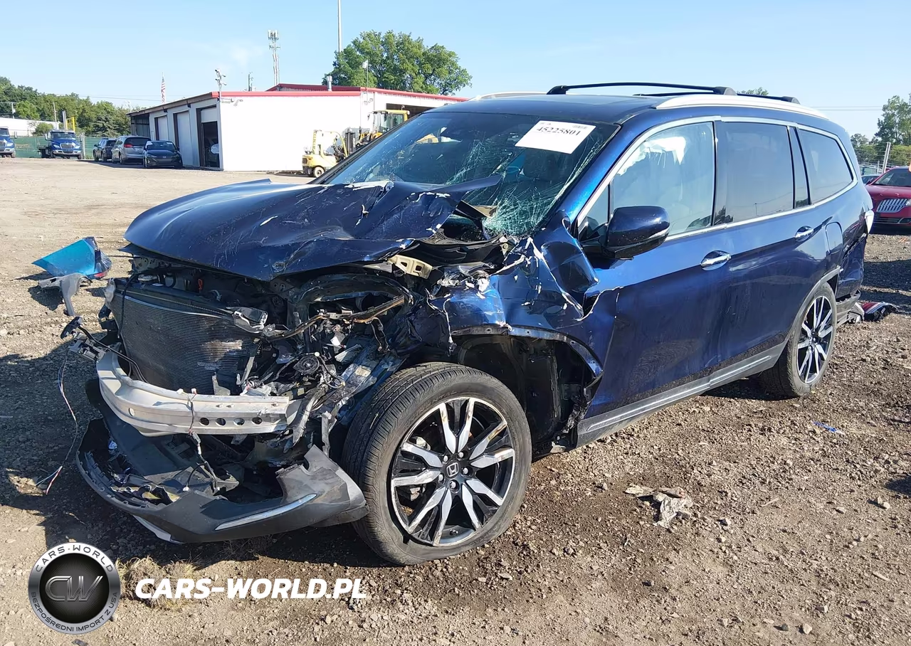 2019 Honda Pilot Elite VIN:5FNYF6H03KB072632 - 2