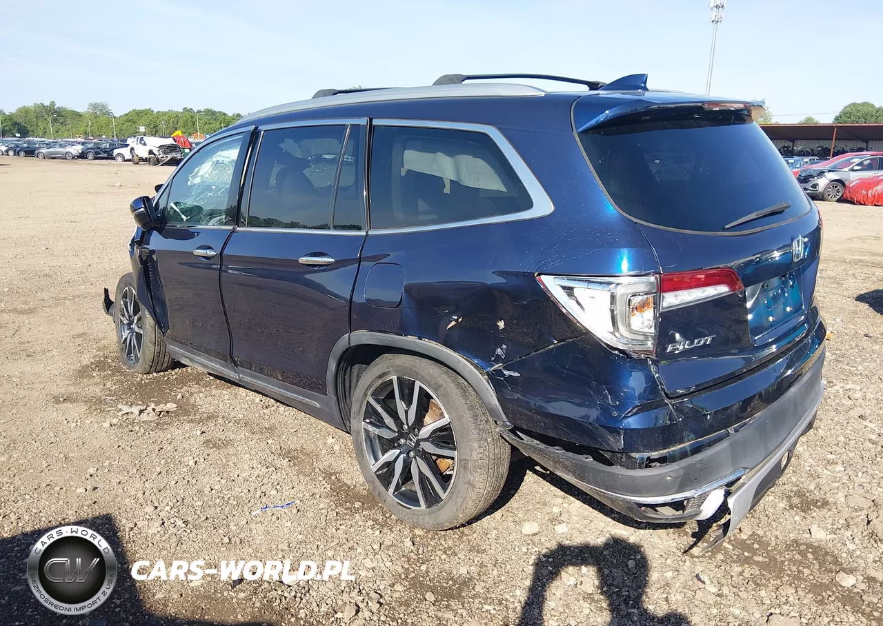 2019 Honda Pilot Elite VIN:5FNYF6H03KB072632 - 3