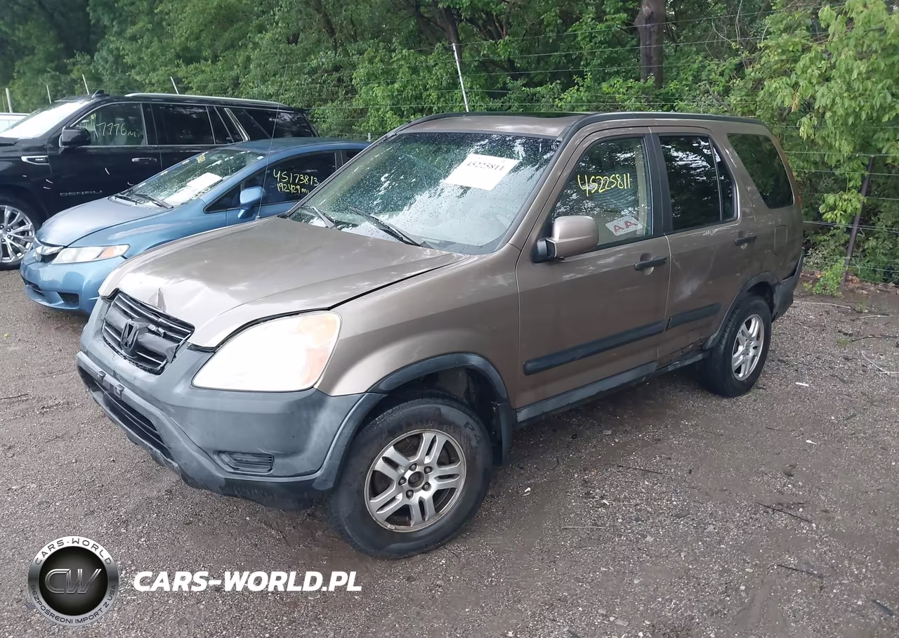 2002 Honda Cr-V Ex VIN:SHSRD78822U001663 - 2