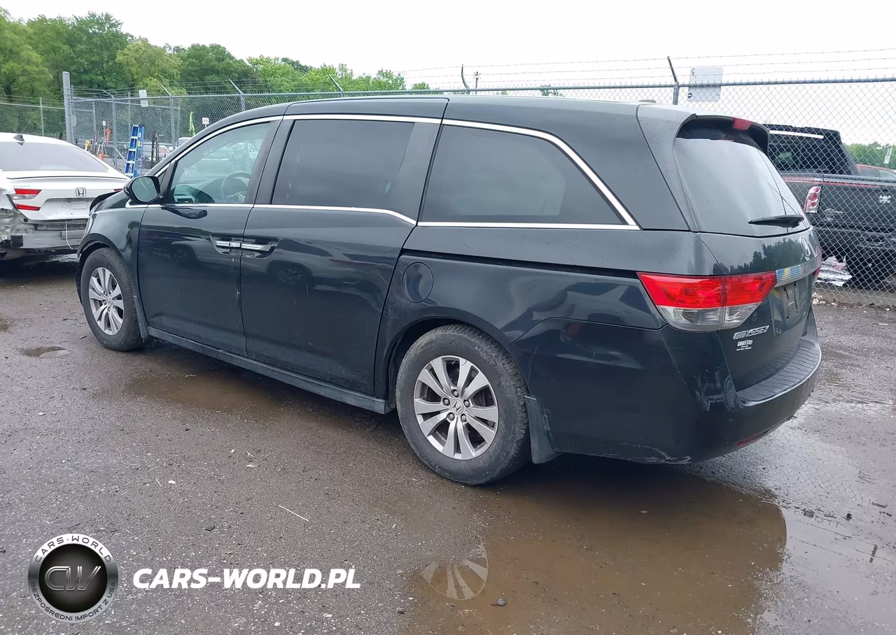 2014 Honda Odyssey Ex-L VIN:5FNRL5H60EB018673 - 3