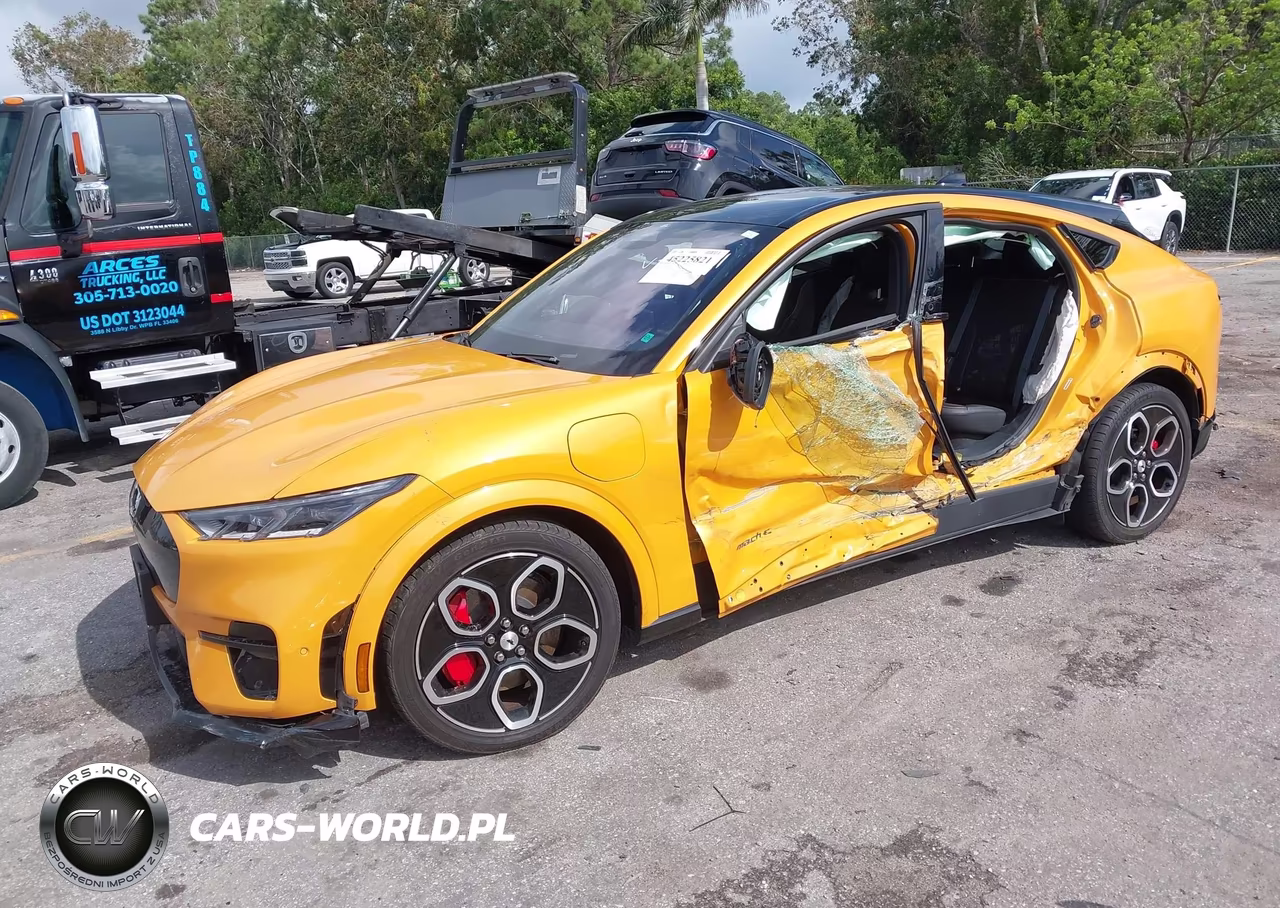 2021 Ford Mustang Mach-E Gt VIN:3FMTK4SE8MME00491 - 2