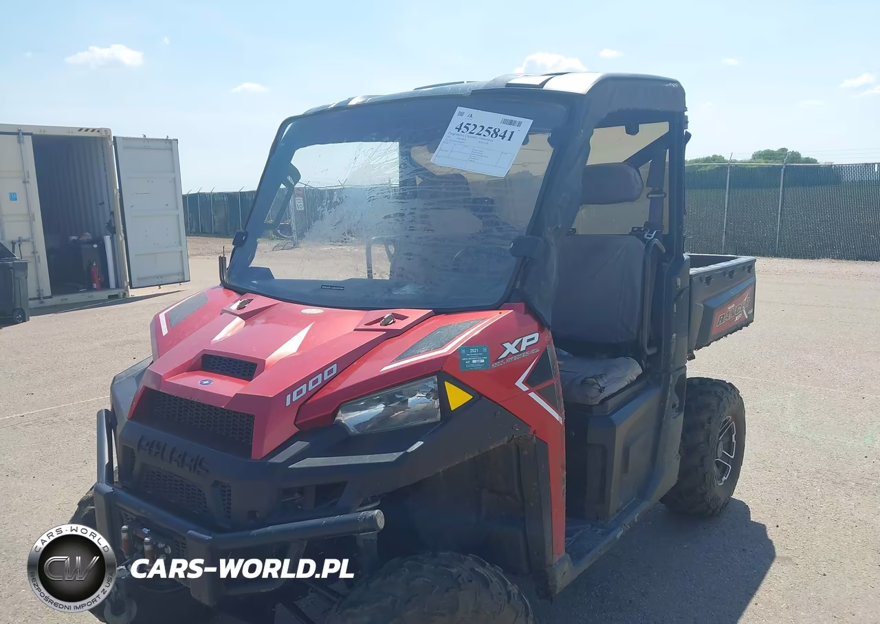 2017 Polaris Ranger Xp 1000 Eps VIN:3NSRTE992HG956633 - 2