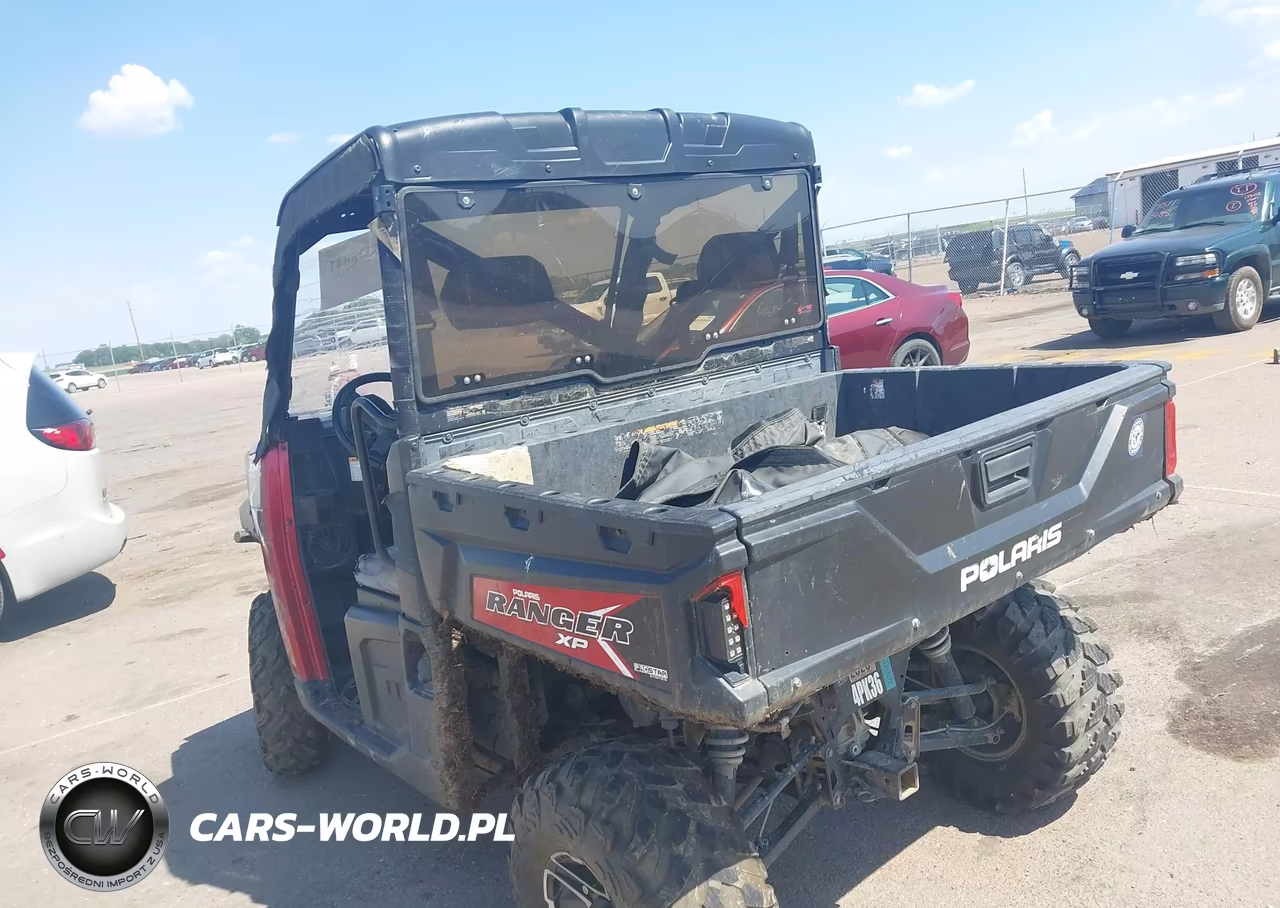 2017 Polaris Ranger Xp 1000 Eps VIN:3NSRTE992HG956633 - 3