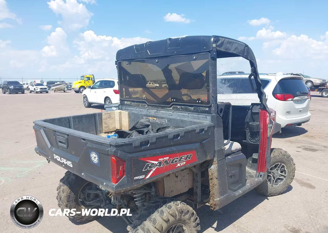 2017 Polaris Ranger Xp 1000 Eps VIN:3NSRTE992HG956633 - 4