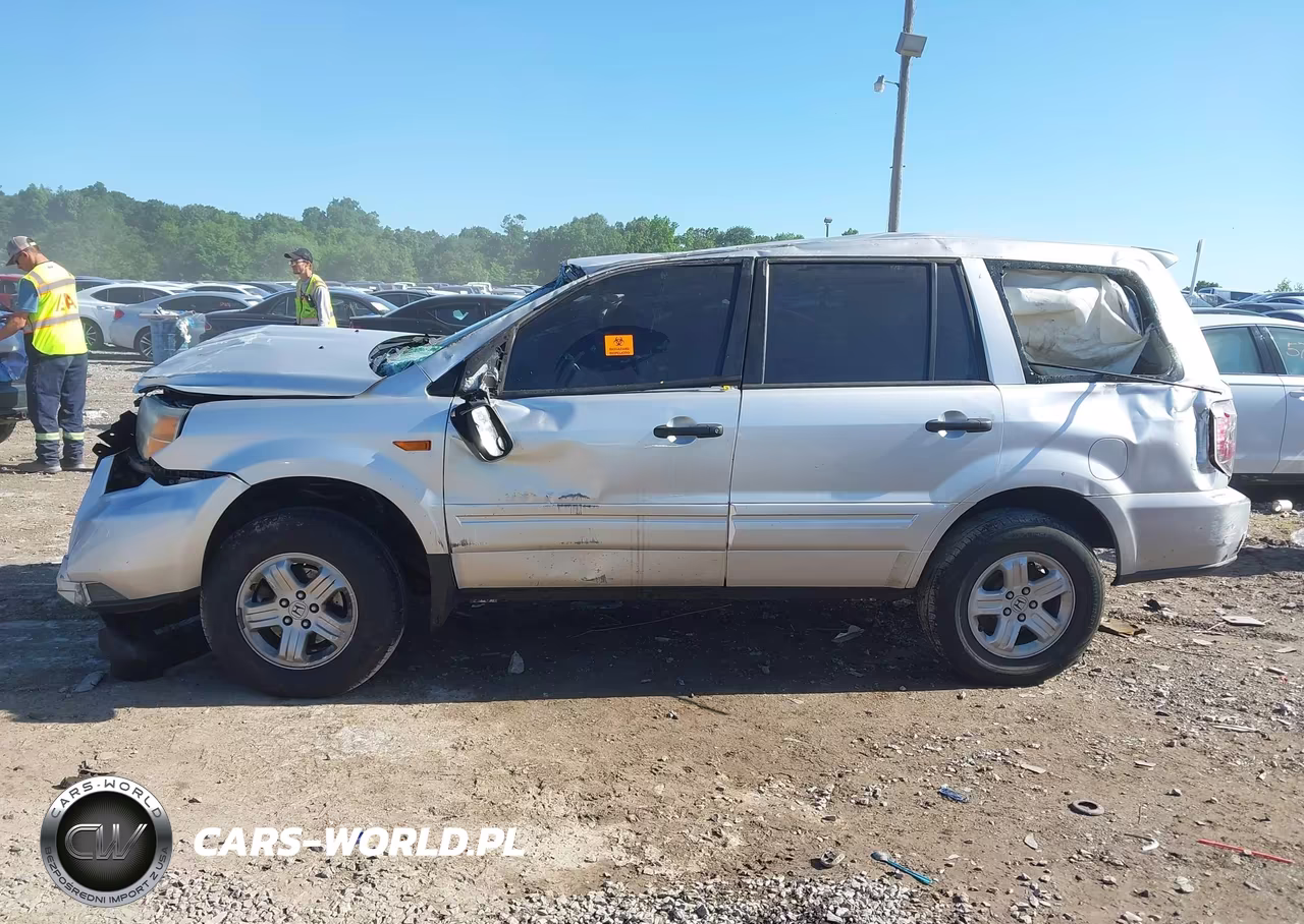 2006 Honda Pilot Lx VIN:5FNYF18176B012127 - 14