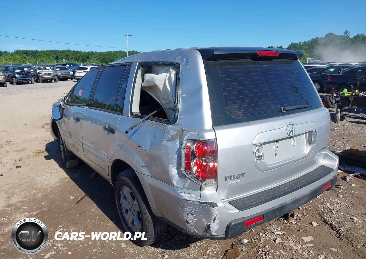 2006 Honda Pilot Lx VIN:5FNYF18176B012127 - 3