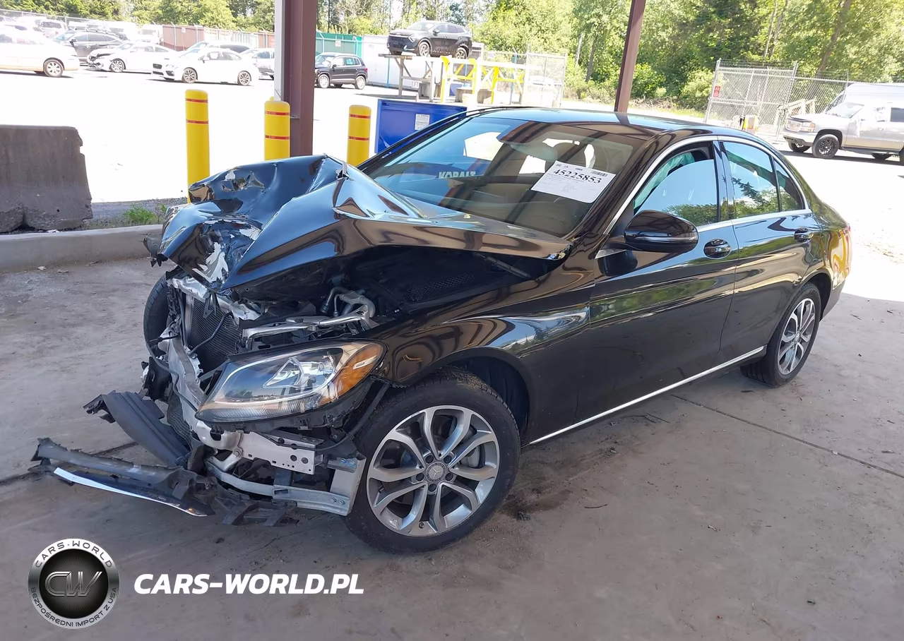 2016 Mercedes-Benz C 300 4Matic VIN:55SWF4KB9GU127340 - 2