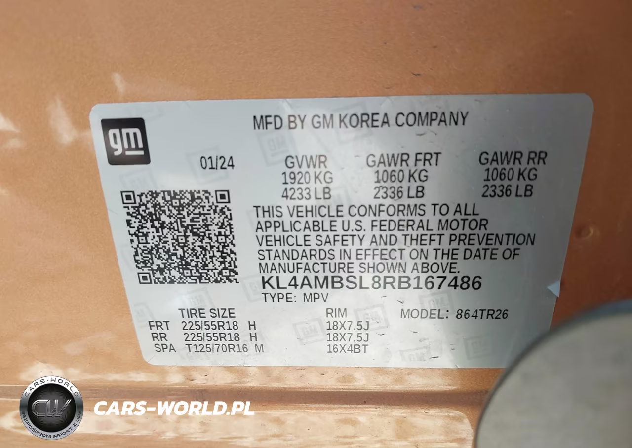 2024 Buick Encore Gx Preferred Fwd VIN:KL4AMBSL8RB167486 - 9